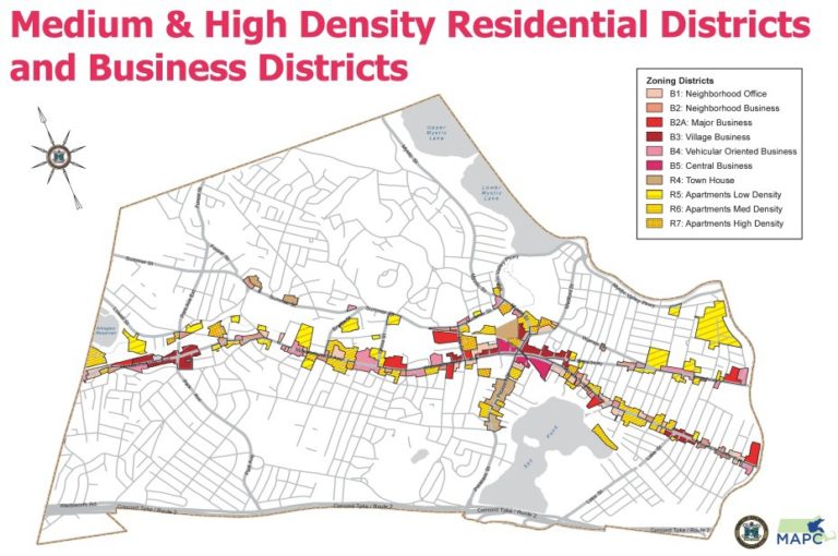 meridian township zoning districts