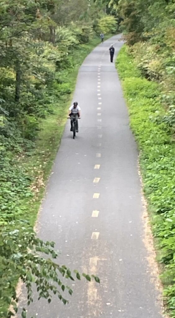 The Minuteman bike path